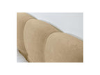 Cama con lamas macizas - Kumo - Patas de madera natural