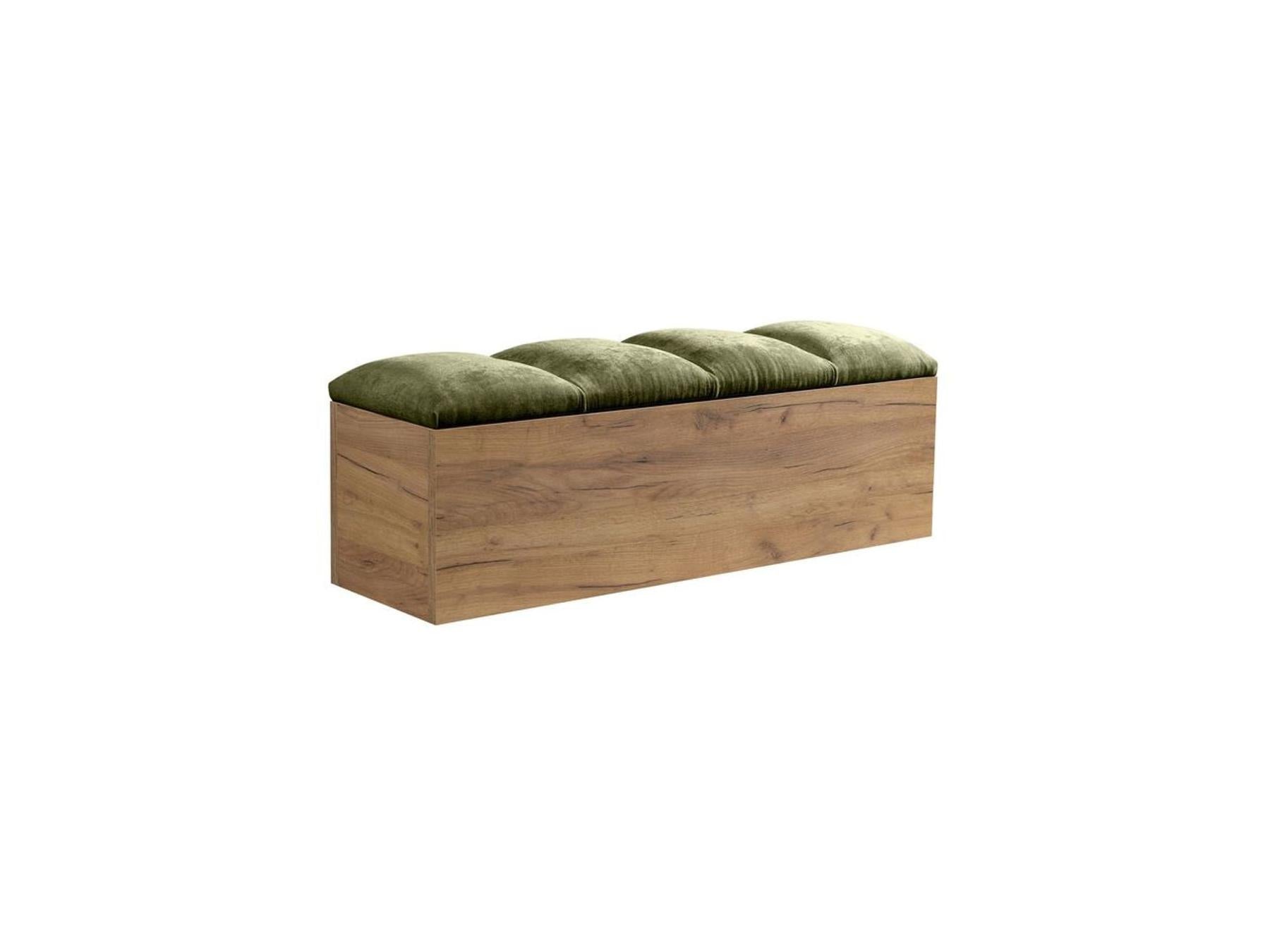 Cama con lamas macizas - Kumo - Patas de madera natural + Pie de cama con lamas macizas - Kumo