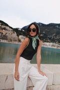 Melba Green Scarf