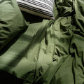 Drap-Housse - Basic - Olive Verte