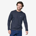 Patagonia - Patagonia Sweatshirt Regenerative Organic Certified™ Cotton Crewneck Sweatshirt - Bleu - Homme