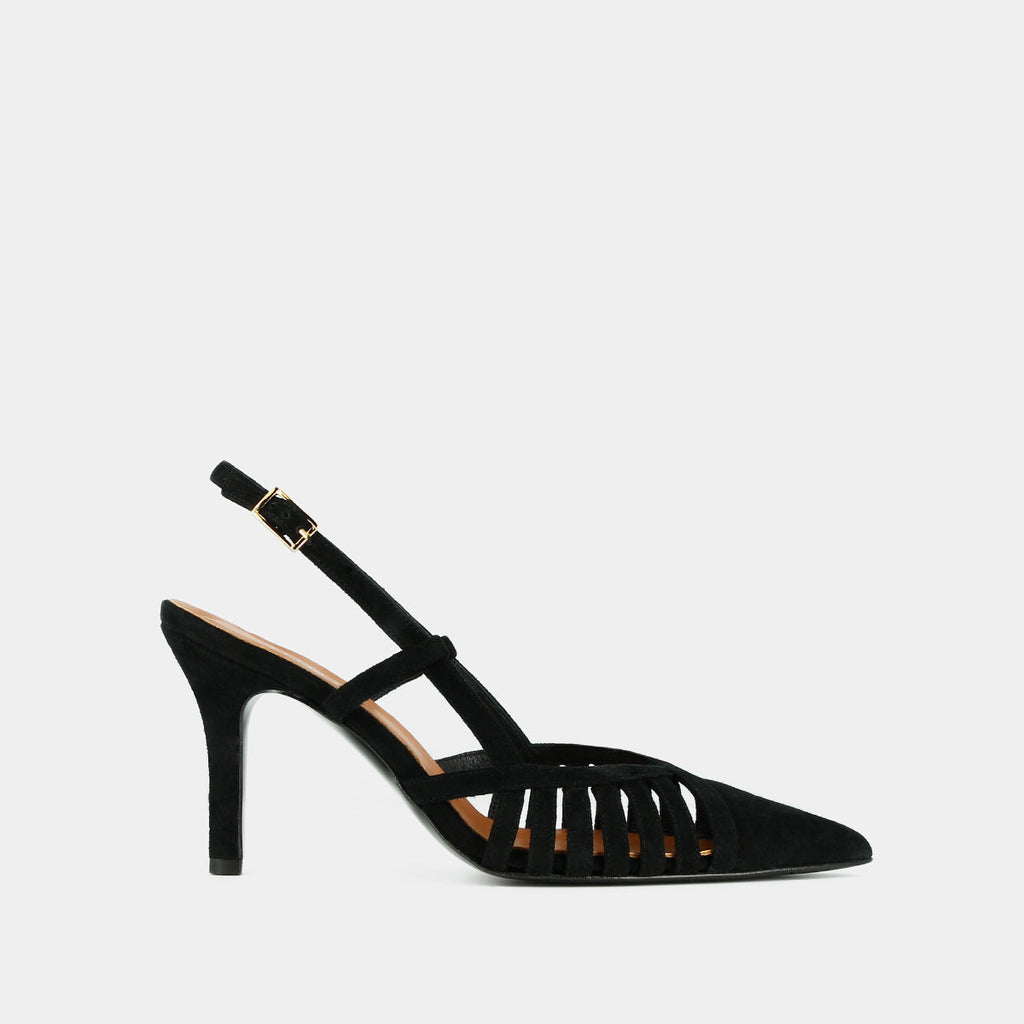 Sandales Dinky Velours - Noir