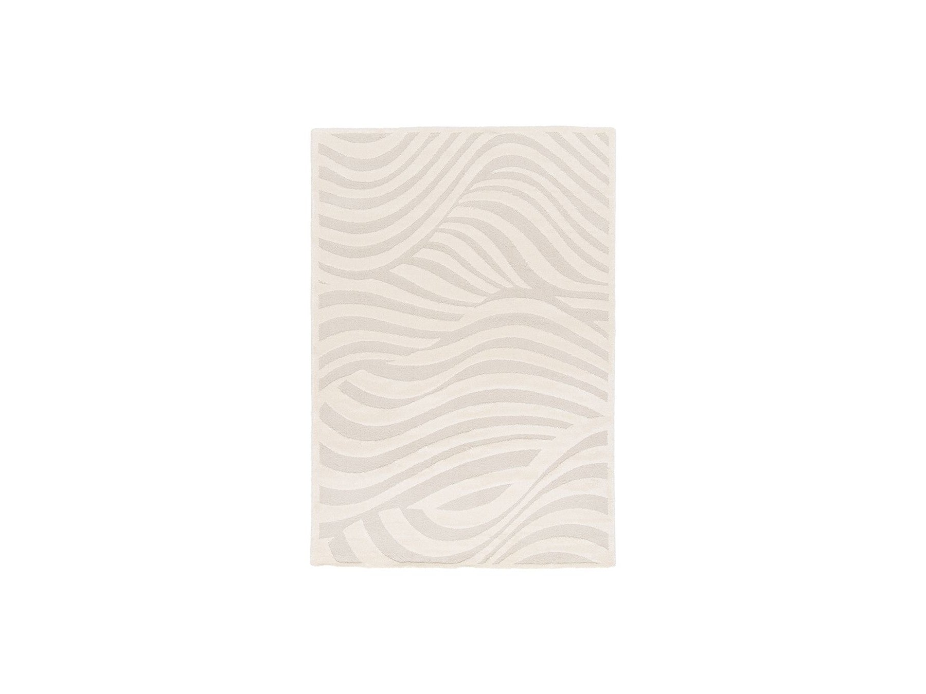 Avalon - Tapis Poils Courts - Motif Abstrait - Beige