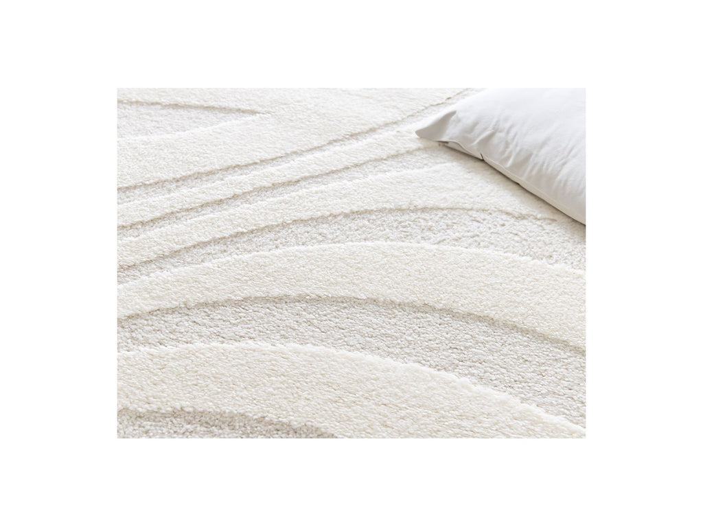 Avalon - Tapis Poils Courts - Motif Abstrait - Beige