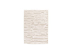 Lennon - Alfombra de pelo raso - Motivo abstracto - Beige