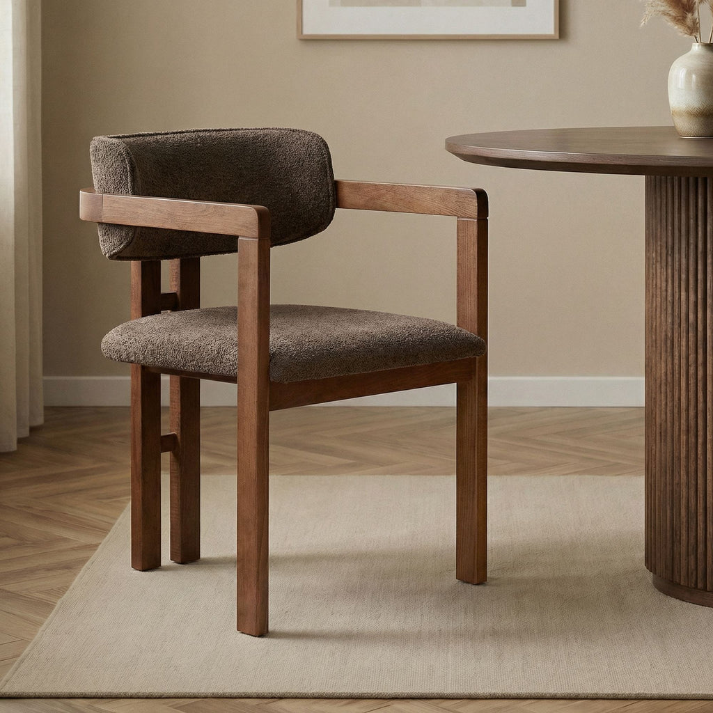Chaises Toscana - Marron / Noyer