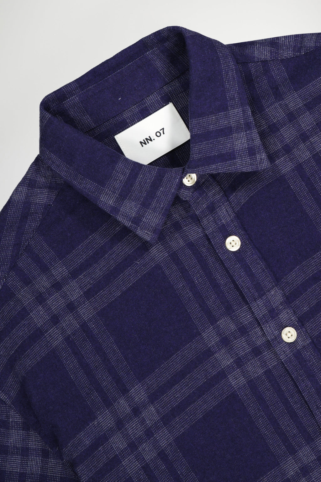 NN07 - Deon Shirt - Navy Check