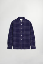 NN07 - Deon Shirt - Navy Check