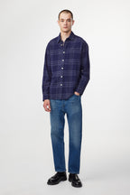 NN07 - Deon Shirt - Navy Check