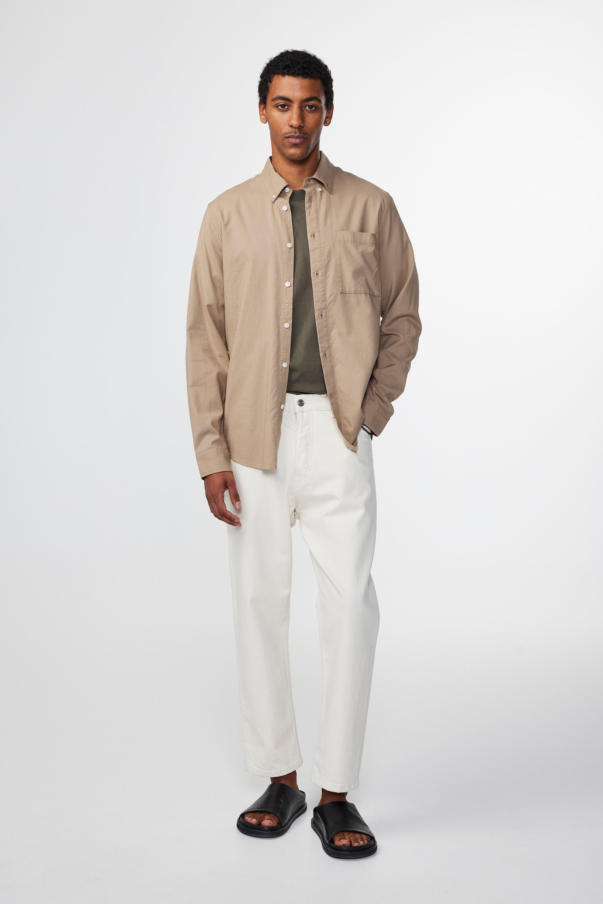 NN07 - Chemise Arne BD - Greige