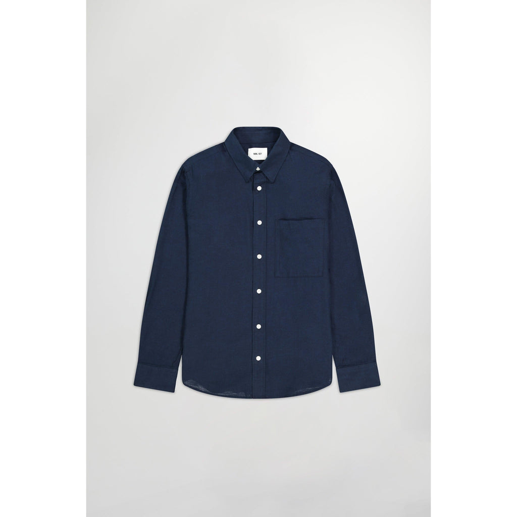 Cohen Shirt - Navy Blue