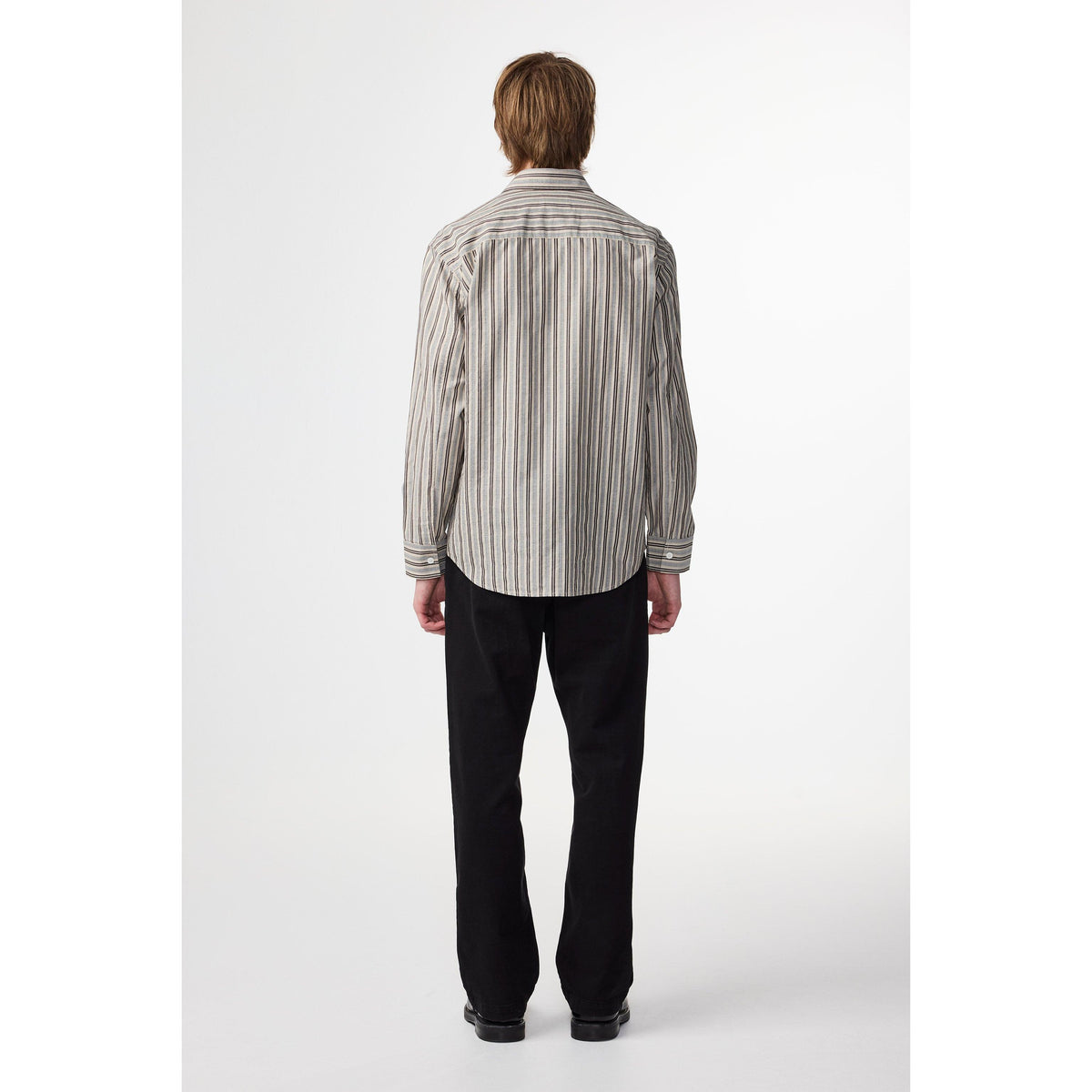Camisa Freddy Pkt - Navy Stripe