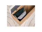 Cama con lamas macizas - Kumo - Patas de madera natural + Pie de cama con lamas macizas - Kumo