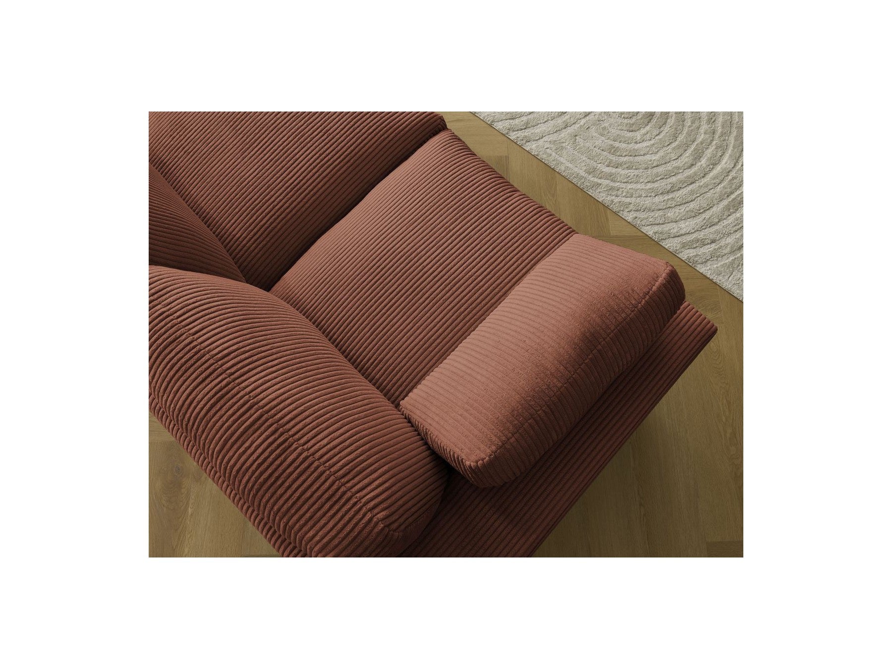 Belair - Sofá esquinero reversible - Pana