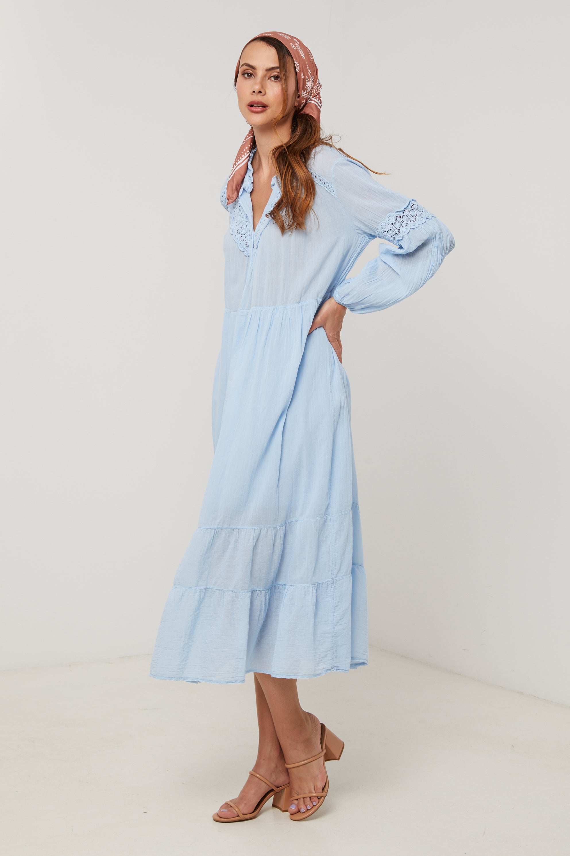 Robe - Ciel - Femme