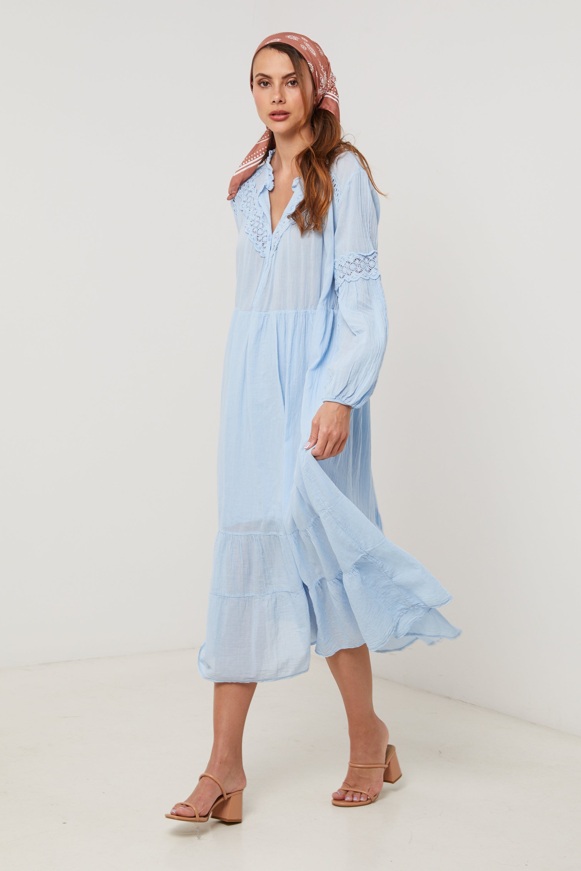 Robe - Ciel - Femme