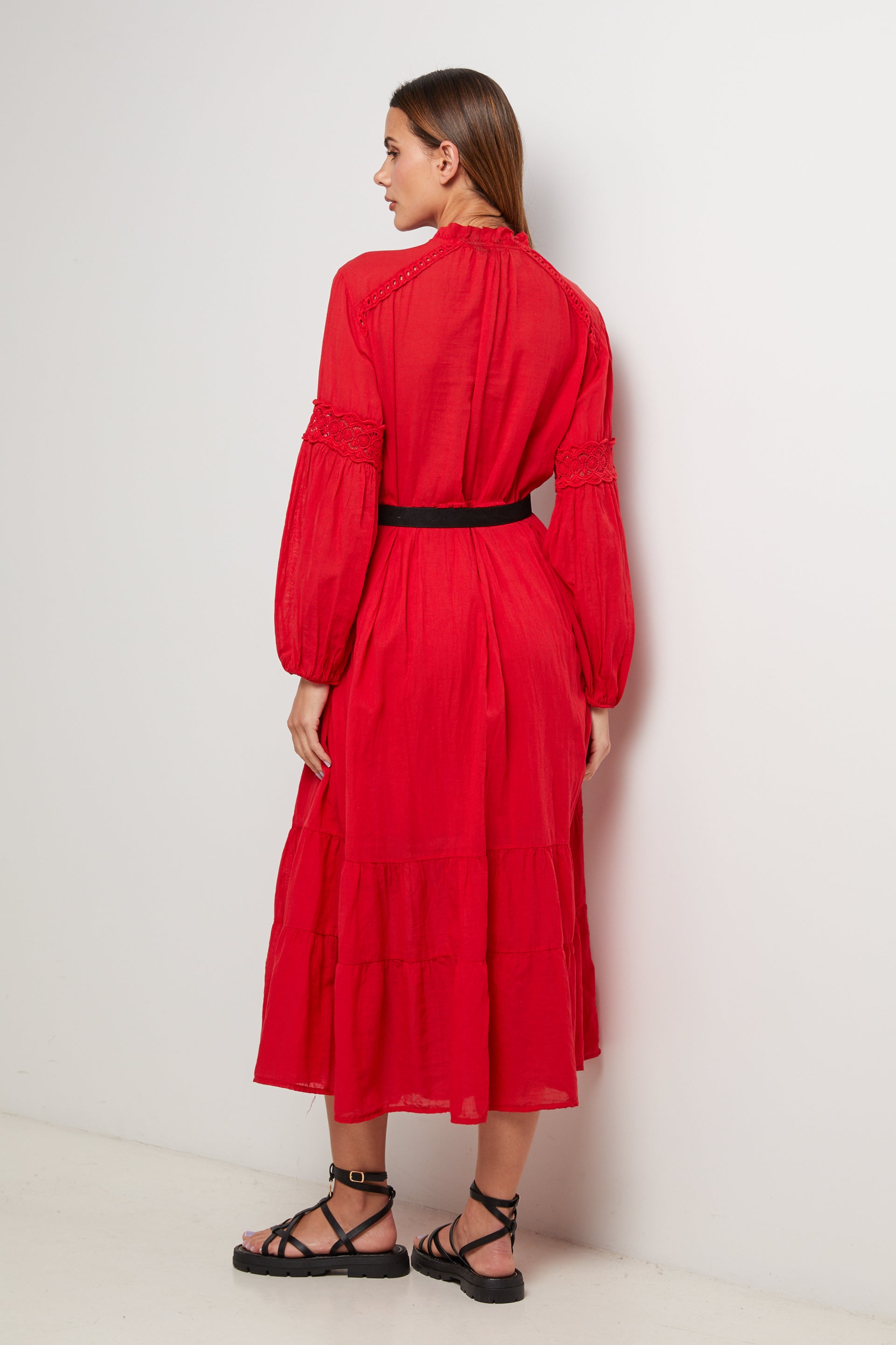 Vestido - Rojo - Mujer