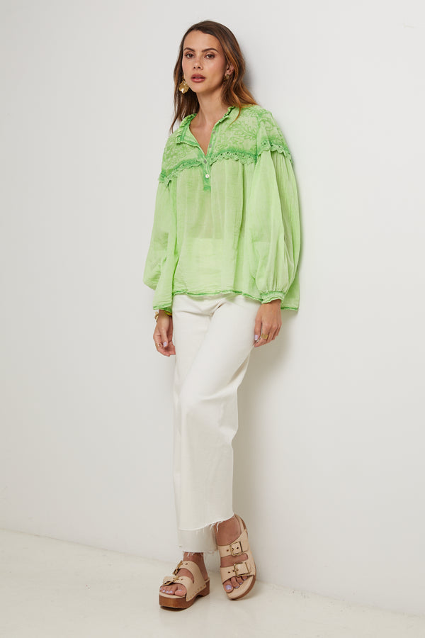 Top - Vert - Femme