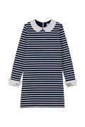Robe Manches Longues - Smoking / Marshmallow - Femme