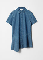 Robe En Jean À Pois Bleu