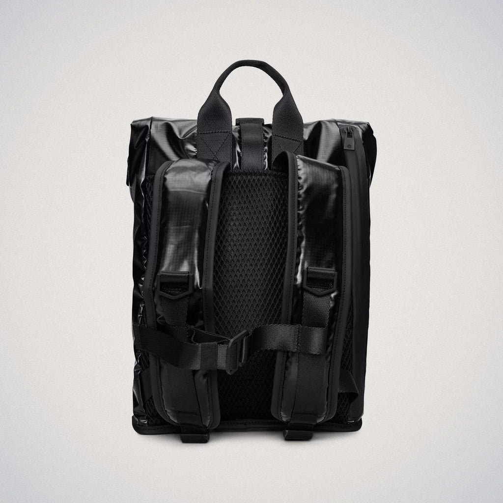Sibu Rolltop Rucksack Mini W3 Black Bag - Unisex