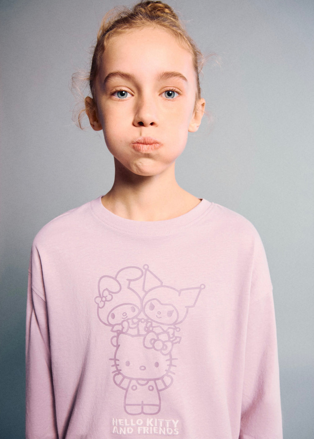 T-Shirt Hkfriend Rose - Fille