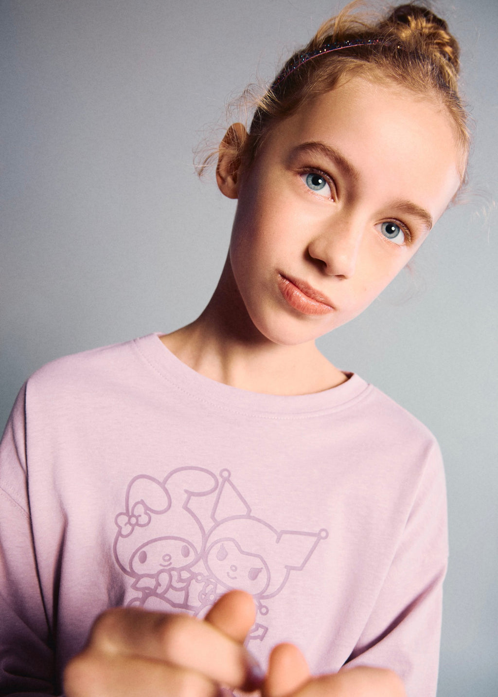 T-Shirt Hkfriend Rose - Fille