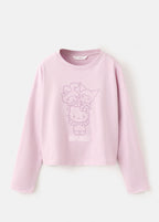 T-Shirt Hkfriend Rose - Fille
