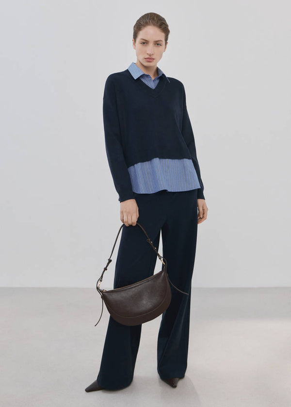 Pull-Over Chemise Combiné