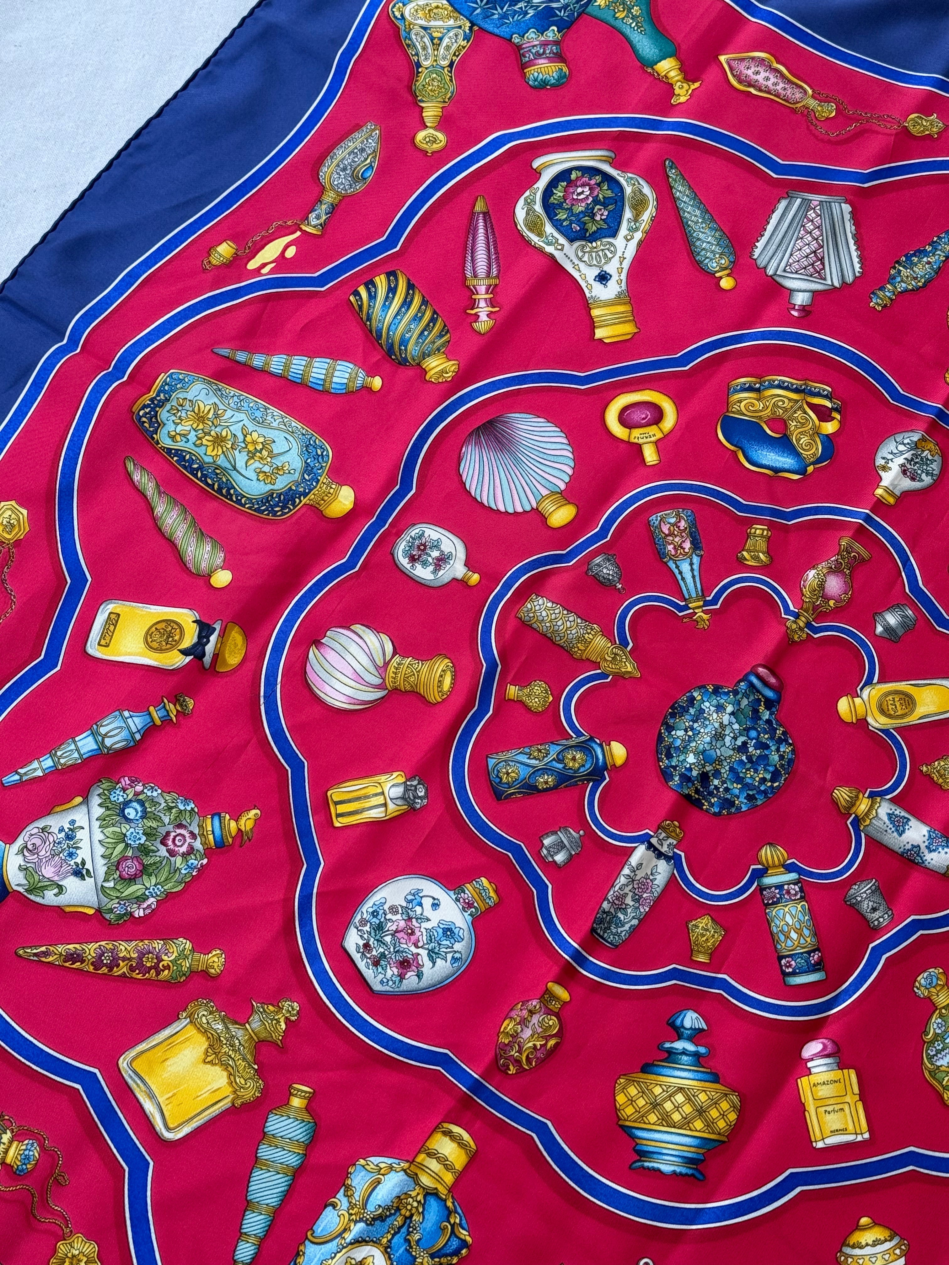 Pañuelo Hermès – Modelo Frascos