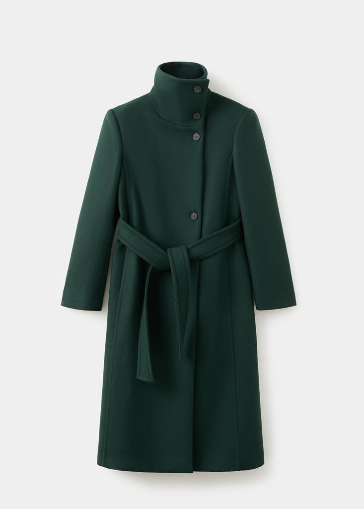 Manteau Laine Manteco Ceinture