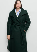 Manteau Laine Manteco Ceinture