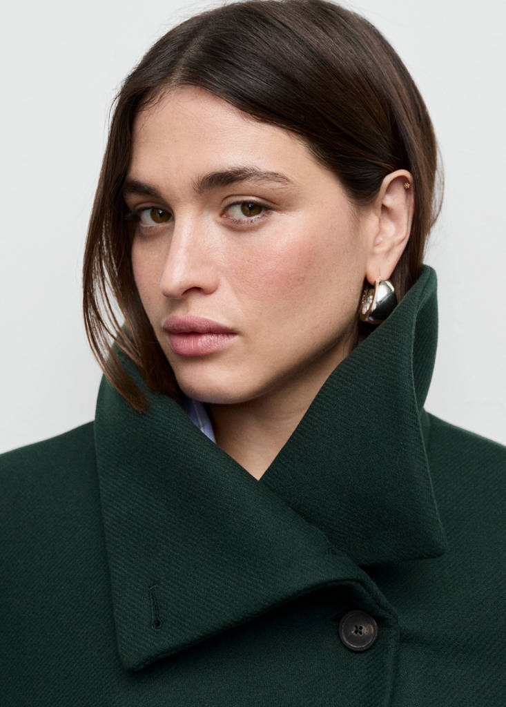 Manteau Laine Manteco Ceinture