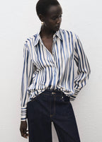 Printed Flowy Shirt