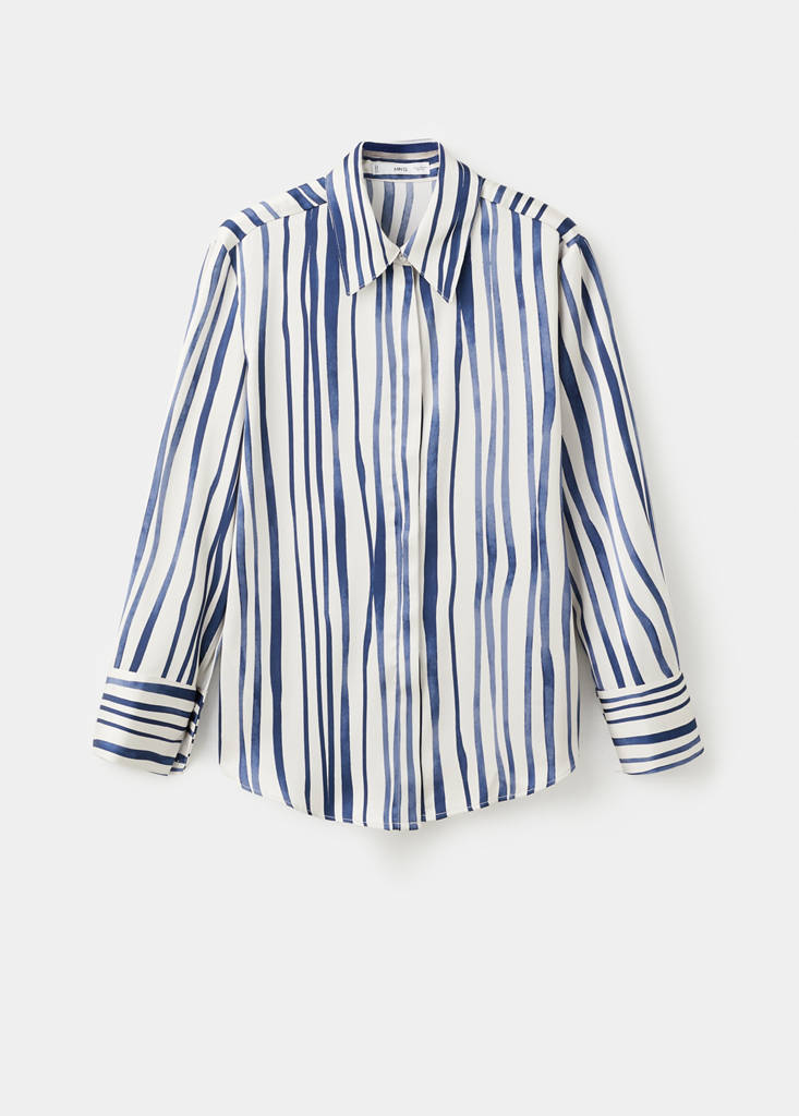 Printed Flowy Shirt