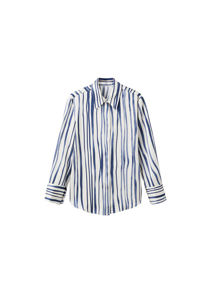 Printed Flowy Shirt