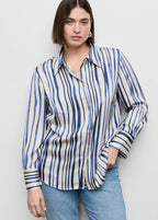 Printed Flowy Shirt