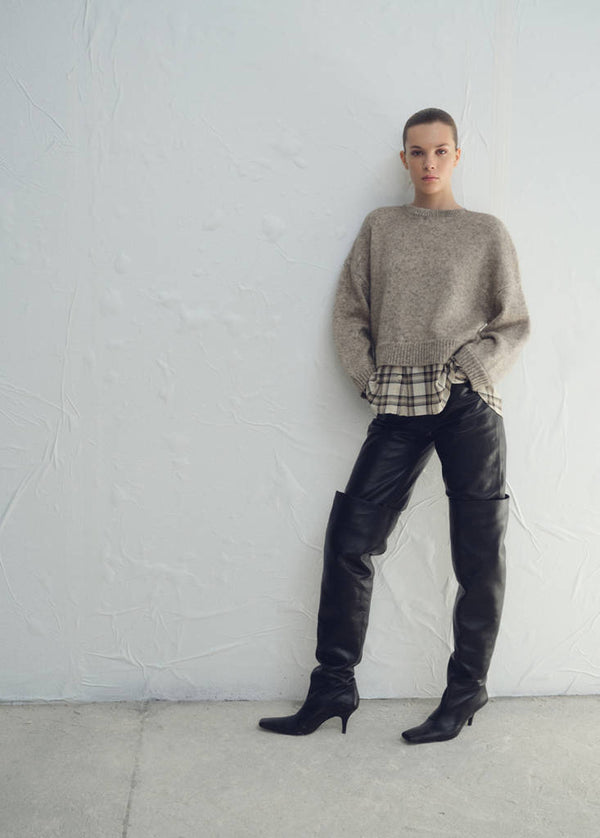 Pull-Over Chemise Combiné