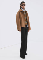 Pull-Over Rayures Col Polo
