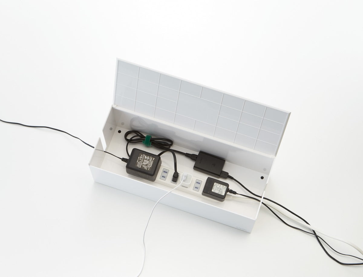 Cable Management Box - White