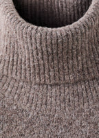 Robe Maille Col Roulé