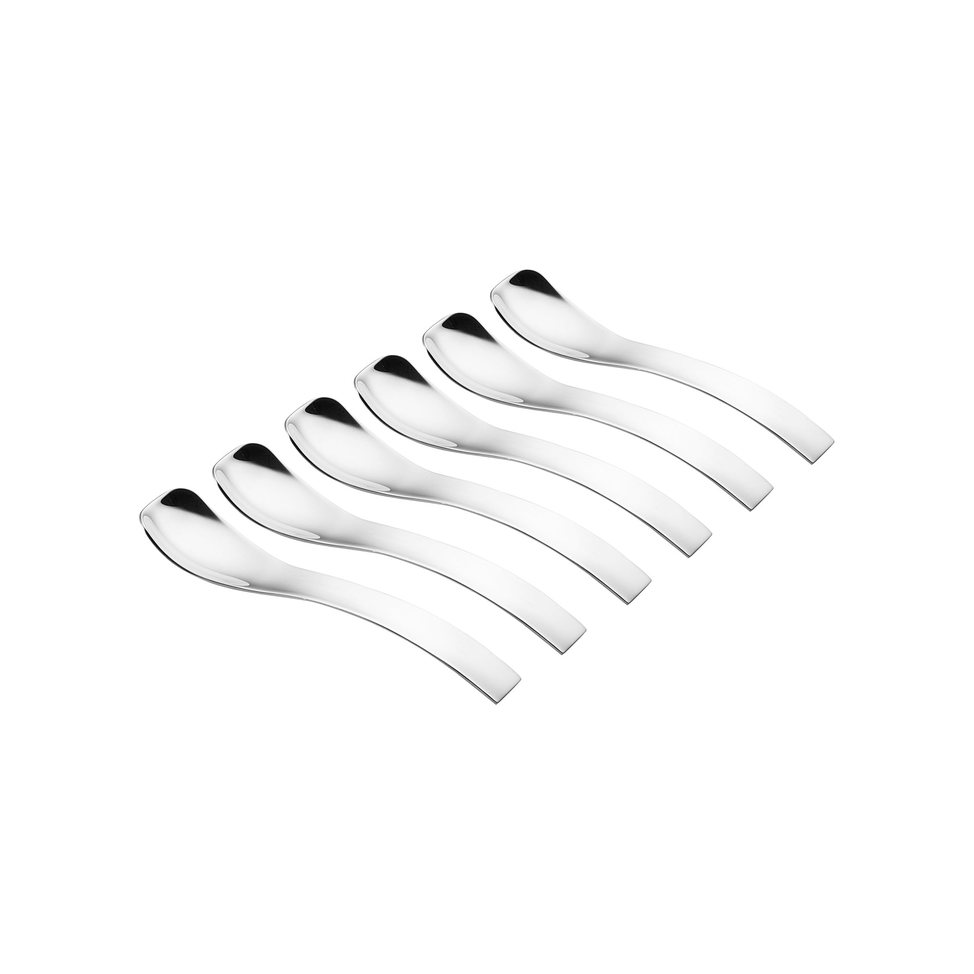 Everyday - Set of 6 Stainless Steel Teaspoons - 10.5 cm