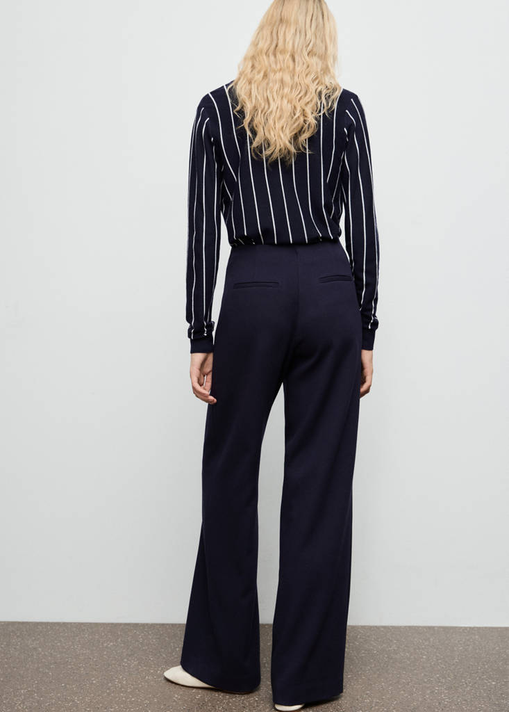 Pantalon Wideleg Boutons