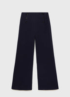 Pantalon Wideleg Boutons