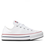 Baskets Converse Canvas All Star Lift Hi Jr - Blanc Bleu
