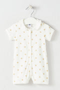 Petit Bateau - Combishort - Blanc - Bébé Fille