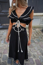 Robe Longue Unna - Noire