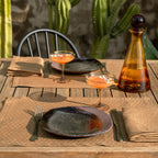 Le Jacquard Francais - Set De Table - Portofino Geo - Terra - Lin