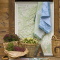 Jacquard Francés - Paño de Cocina - La Vie En Vosges - Verde