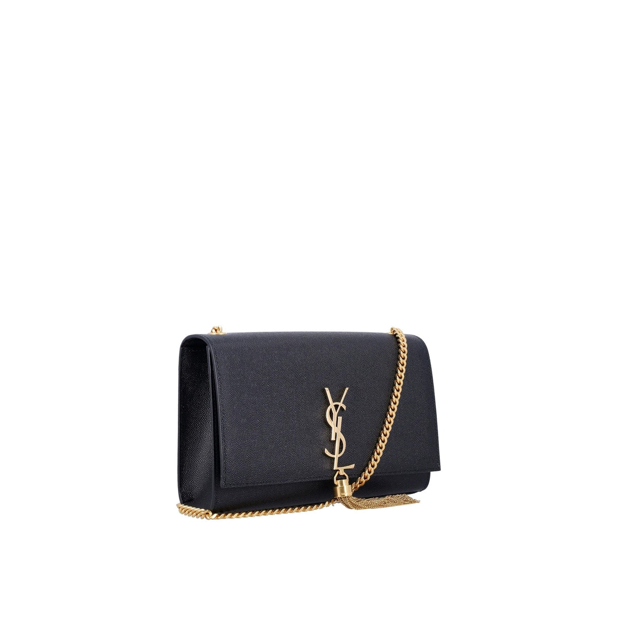 Borsa Saint Laurent Kate Small Tassel Grain Leather Napkin Shoulder